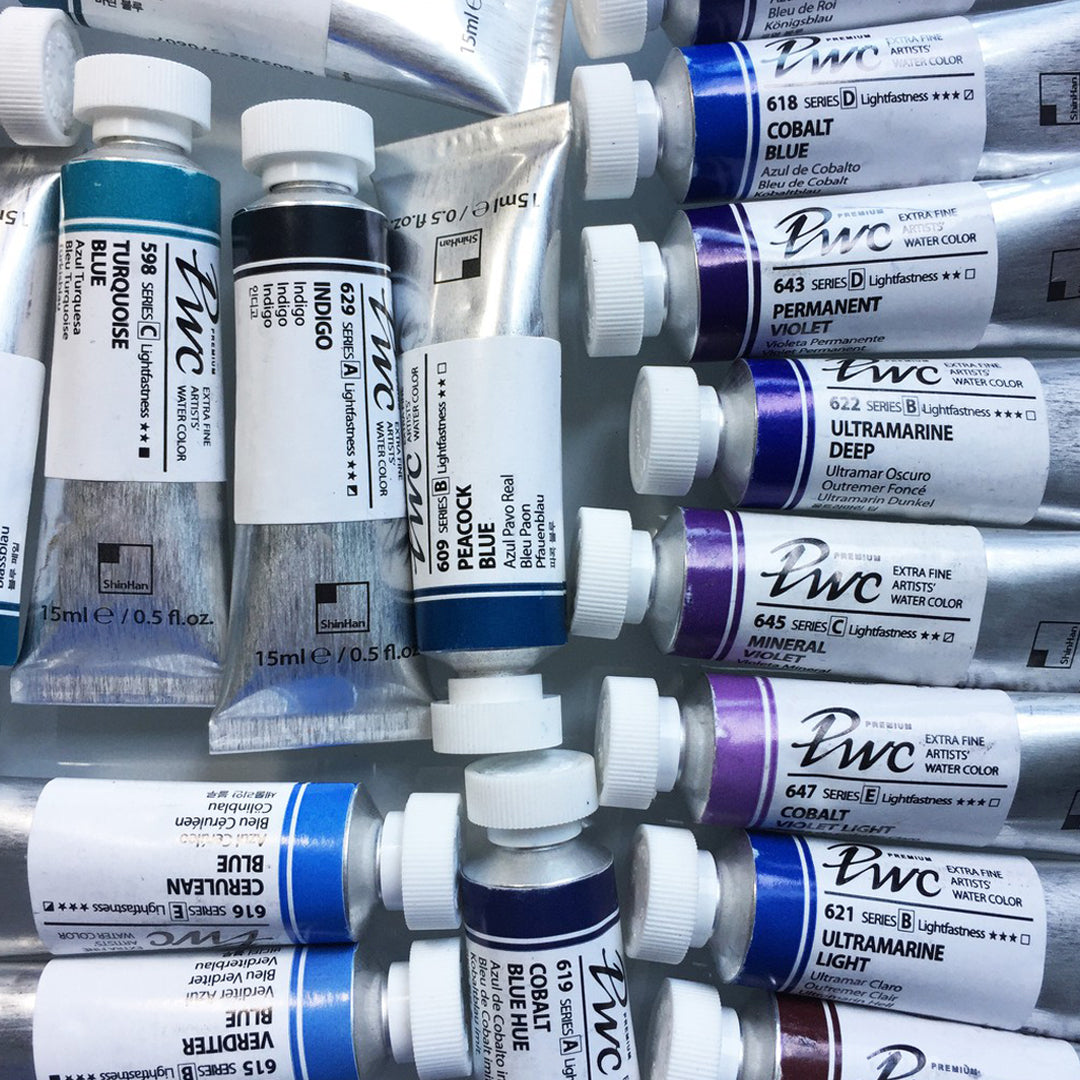 ShinHan PWC Extra Fine Water Color 15ml Tubes Open Stock - Retail Maharaj