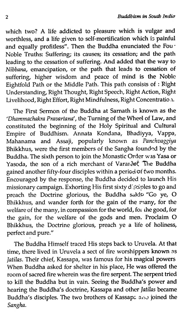 Buddhism in South India (Bibliotheca Indo-Buddhica Series No 112) - Retail Maharaj