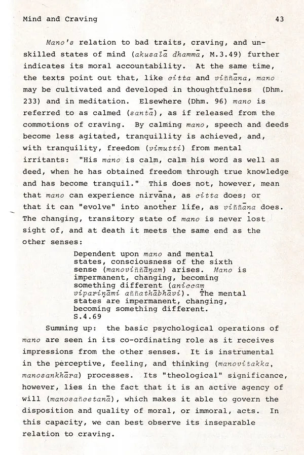 Craving and Salvation–A Study in Buddhist Soteriology - Retail Maharaj