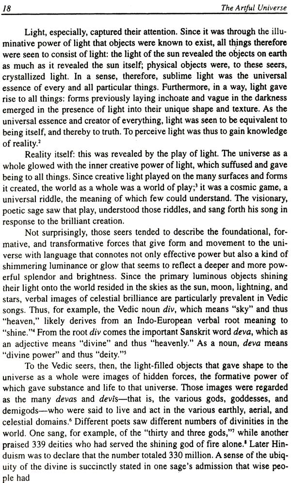 The Artful Universe: An Introduction to the Vedic Religious Imagination - Retail Maharaj