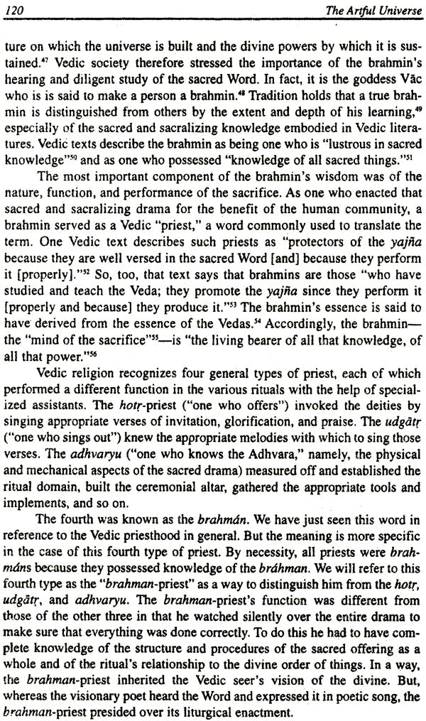 The Artful Universe: An Introduction to the Vedic Religious Imagination - Retail Maharaj
