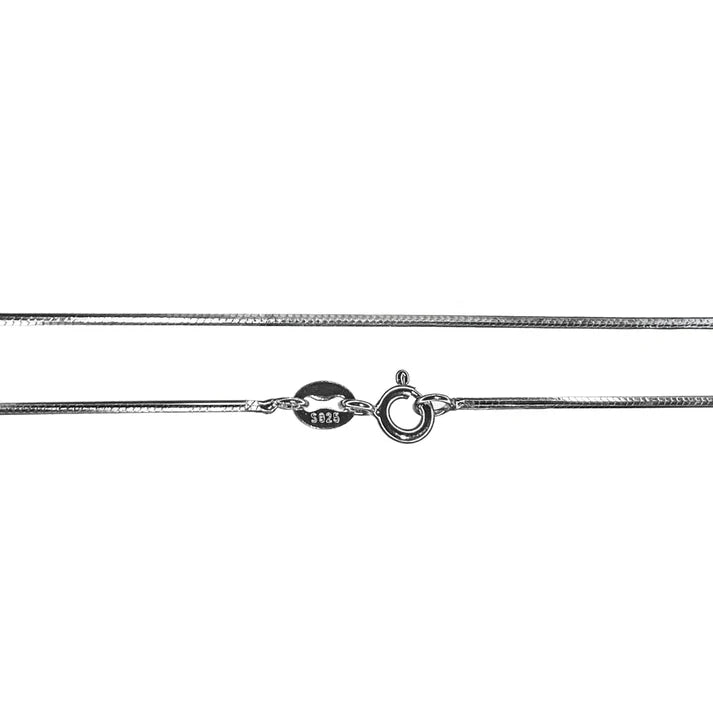 Sri Sri Silver Pendant With Chain - Retail Maharaj