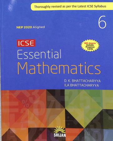 ICSE Essential Mathematics 6 - Retail Maharaj
