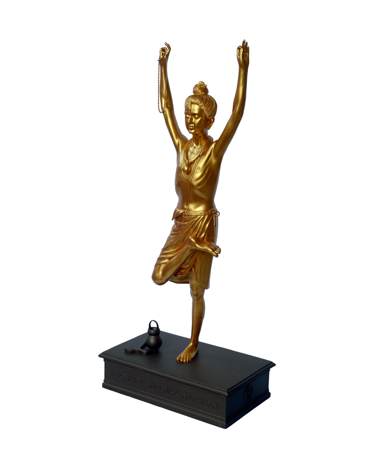 Nilkanth Tapo Murti 12'' Metal - Retail Maharaj