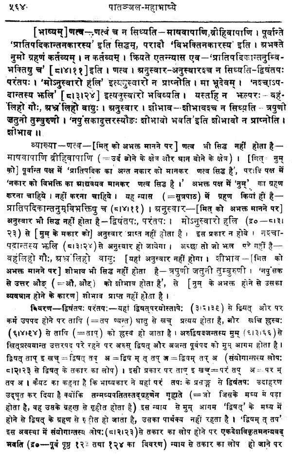 Mahabhashya With Explanation In Hindi (Vol-1: Part-2) - Retail Maharaj