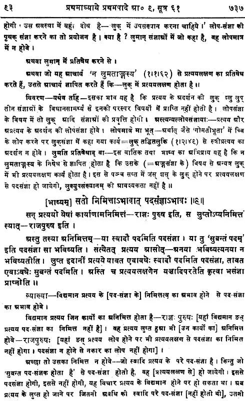 Mahabhashya With Explanation In Hindi (Vol-1: Part-2) - Retail Maharaj