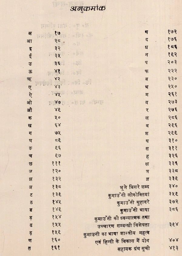 कुमाउँनी-हिन्दी शब्द-कोश: Kumauni-Hindi Dictionary (An Old and Rare Book) - Retail Maharaj