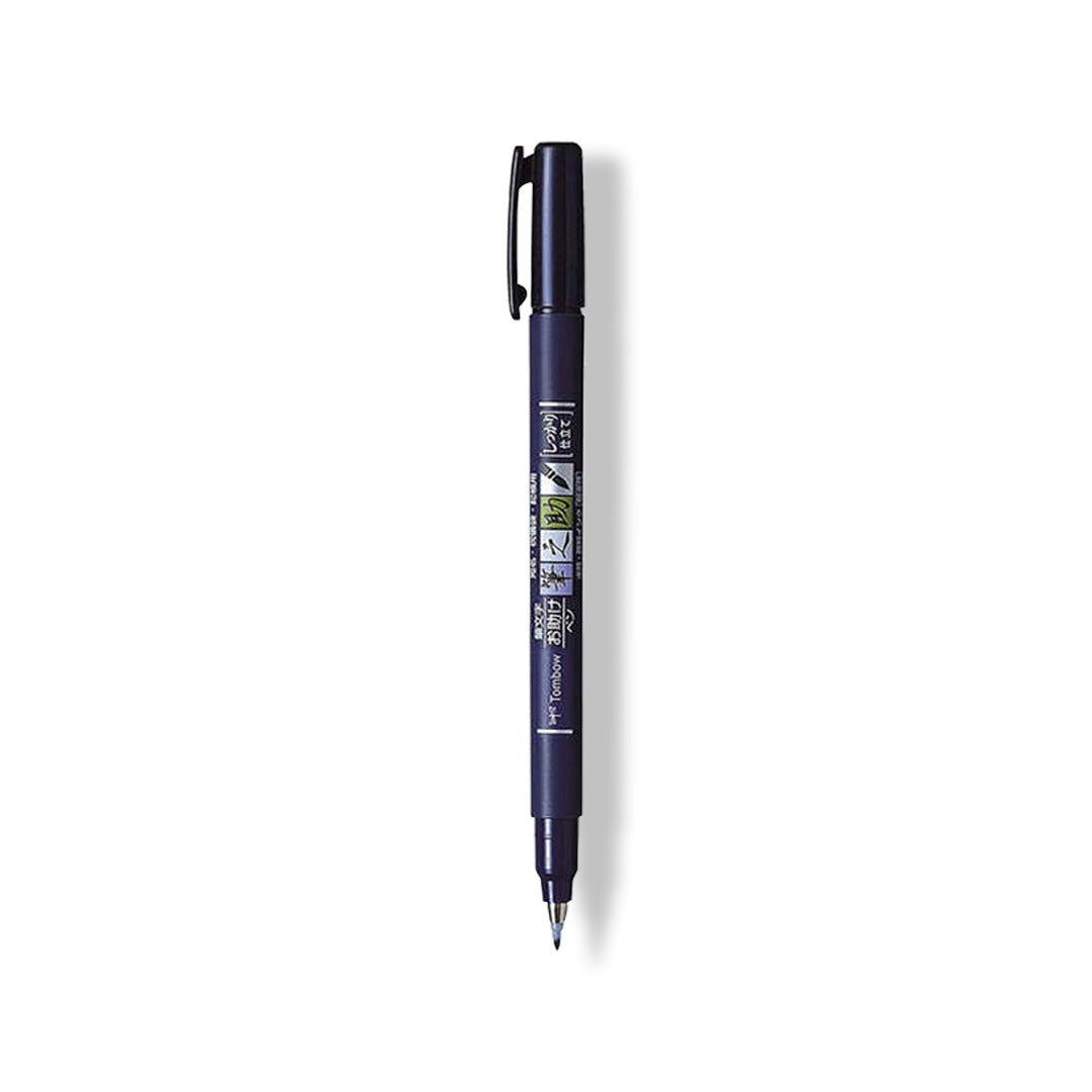 Tombow Fudenosuke and ABT Brush Pens Hard Tip Soft Tip and Dual Tip Black - Retail Maharaj
