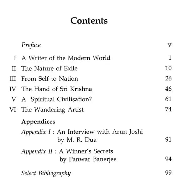 Arun Joshi- Makers of Indian Literature - Retail Maharaj