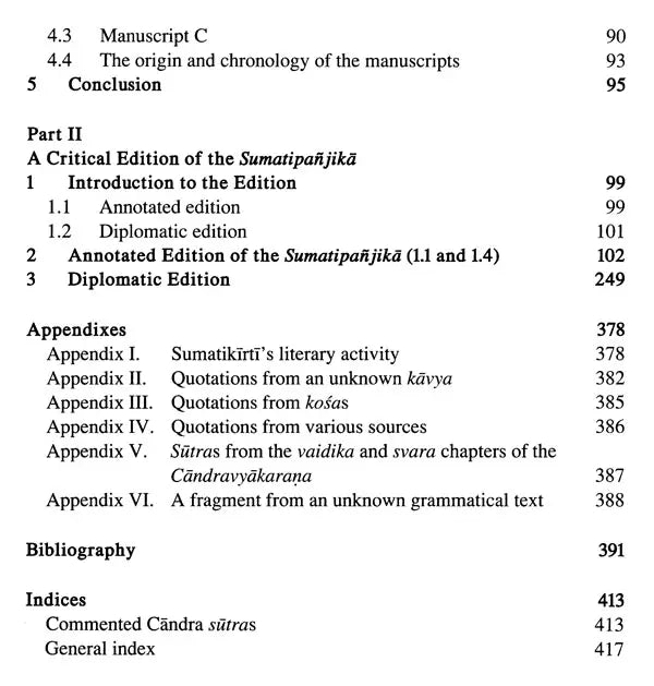 The Sumatipanjika – A Commentary on Candravyakaranavrtti 1.1 and 1.4 - Retail Maharaj