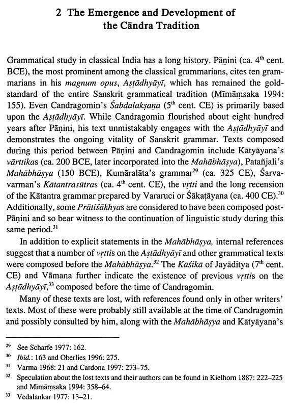 The Sumatipanjika – A Commentary on Candravyakaranavrtti 1.1 and 1.4 - Retail Maharaj
