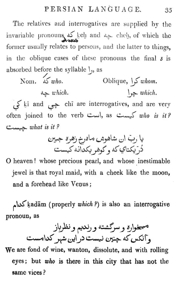 A Grammar of the Persian Language - Retail Maharaj