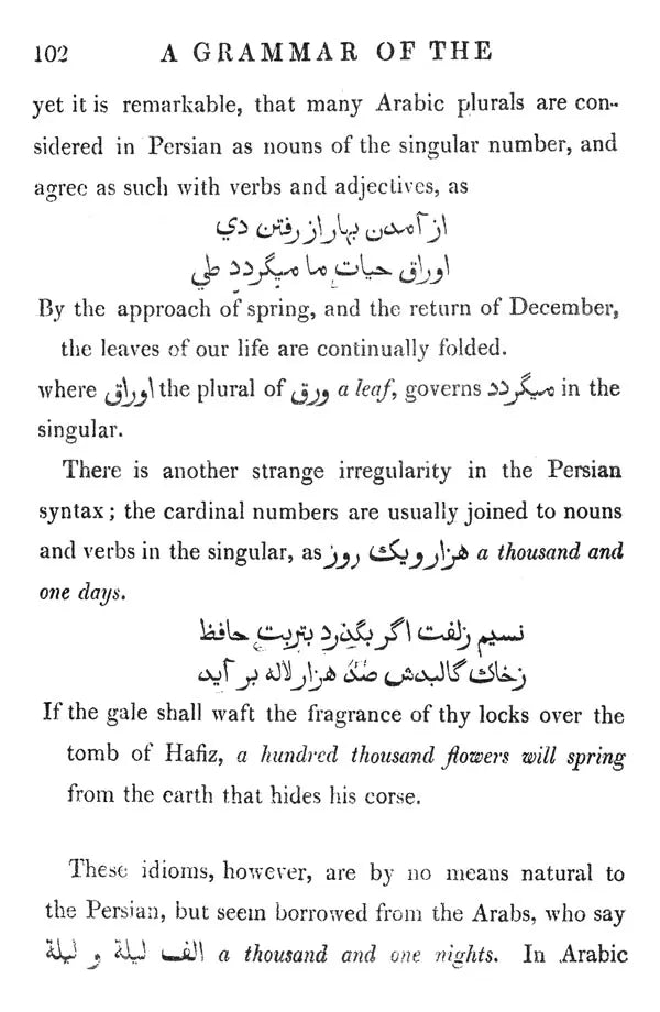 A Grammar of the Persian Language - Retail Maharaj