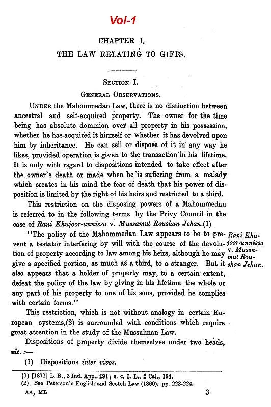 Muhammadan Law (Set of 2 Volumes) - Retail Maharaj