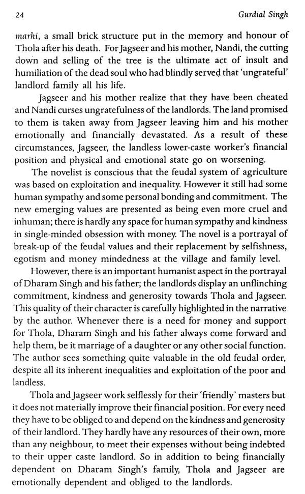 Gurdial Singh: Makers of Indian Literature - Retail Maharaj