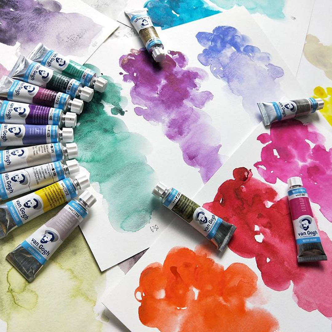 Van Gogh Artist Watercolour Paint Set Essential Colour Selection by Royal Talens - Retail Maharaj
