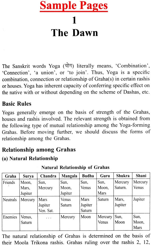 All - Important Yogas in Vedic Jyotish By Dr. Suresh Chandra Mishra in English - Retail Maharaj