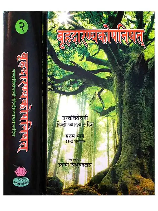 बृहदारण्यकोपनिषत्त Brihdaranyakopnishatt (set of 2 Vol.) - Retail Maharaj