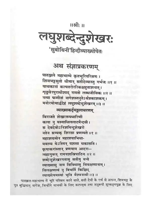 लघुशब्देन्दुशेखरः Laghushabdendushekhar - Retail Maharaj