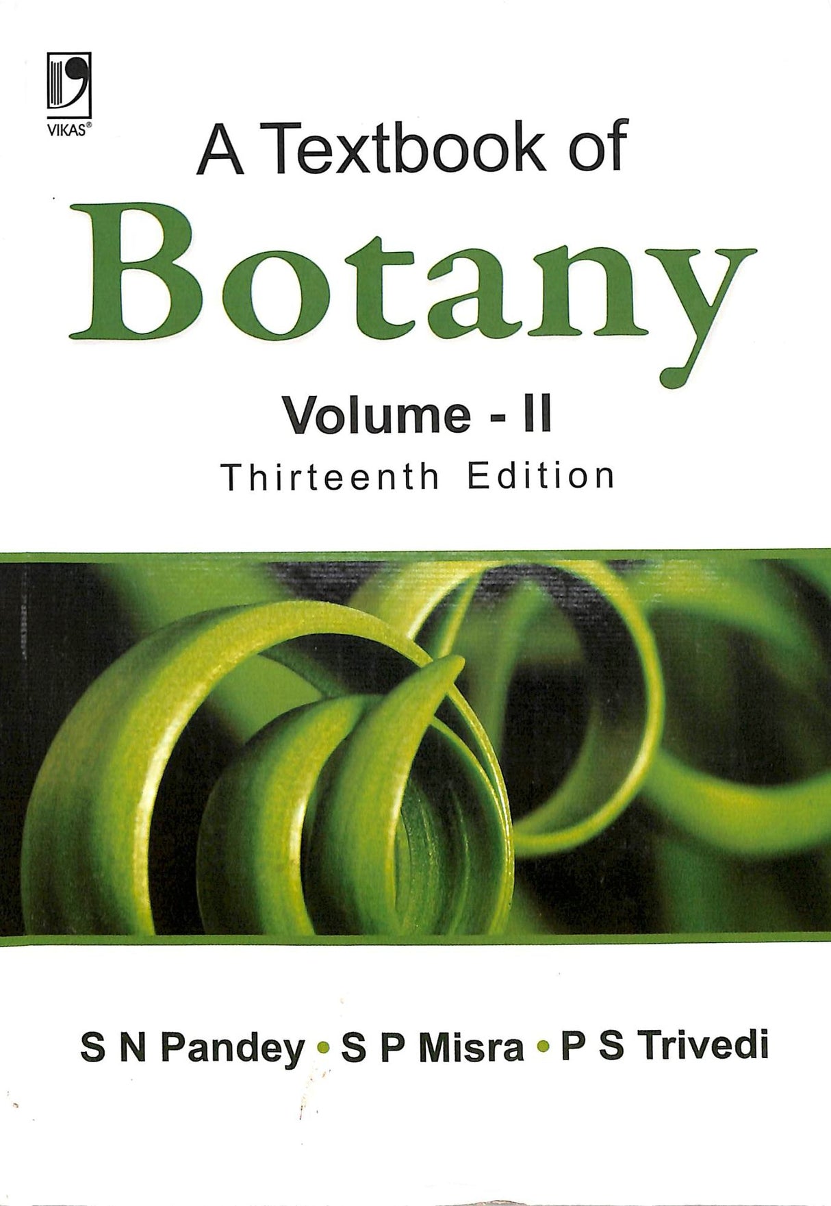 Textbook Of Botany Vol 2 - Retail Maharaj