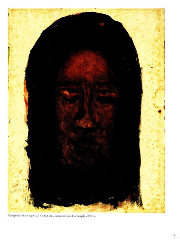 Behind The Veil: Paintings of Rabindranath Tagore Reminiscent of Jivanadevata - Retail Maharaj