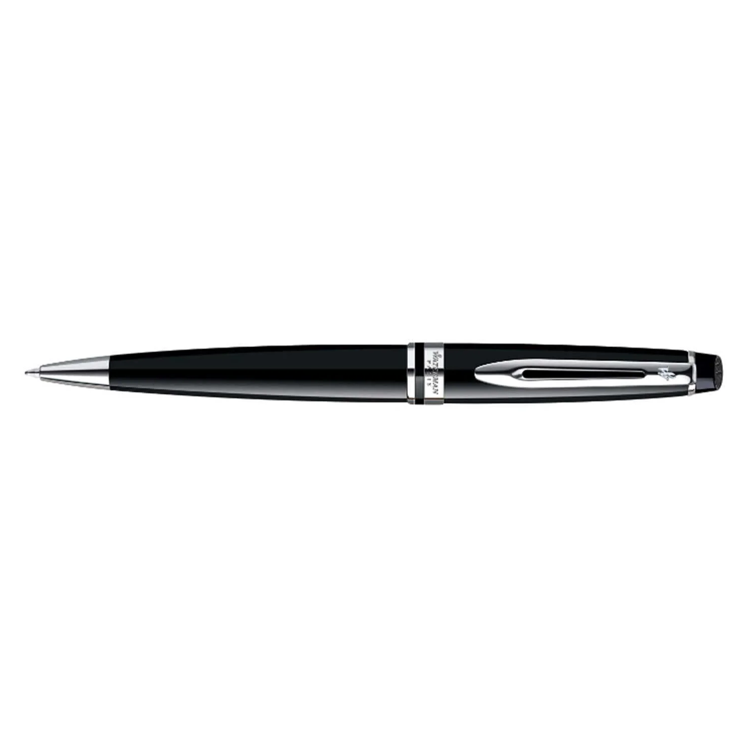 Waterman Expert Mars Black Chrome Trim Ball Pen - Retail Maharaj