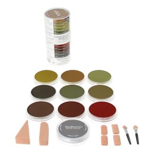 PanPastel Colours Set of 10 (Professional Soft Pastels in Pans) - Retail Maharaj