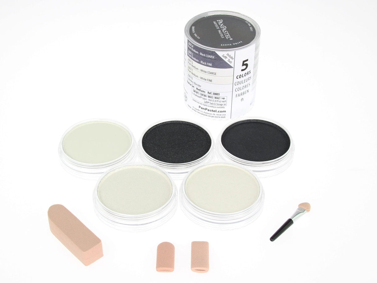 PanPastel Colours Set of 5 (Professional Artist Soft Pastels) - Retail Maharaj