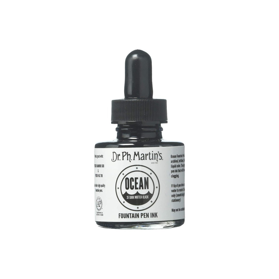 Dr. Ph. Martin’s OCEAN Fountain Pen Ink, 1.0 OZ - Retail Maharaj