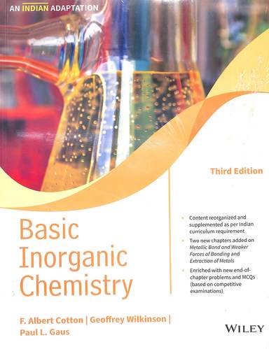 Basic Inorganic Chemistry : An Indian Adaptation - Retail Maharaj