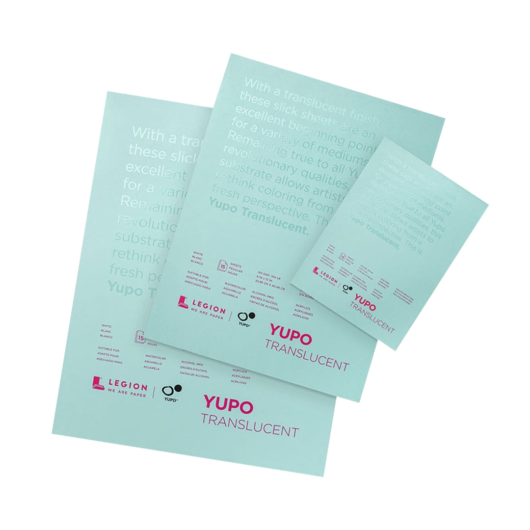 Legion YUPO® Translucent Synthetic Paper Pad – 153 GSM (Open Stock) - Retail Maharaj