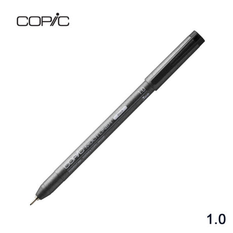 Copic Multiliner Black Pigment Ink Fineliner Pen for Illustration and Technical Drawing - Retail Maharaj