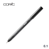 Copic Multiliner Black Pigment Ink Fineliner Pen for Illustration and Technical Drawing - Retail Maharaj