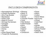 Arkam Shiv Puja Samagri Kit for Shivratri/ Shivaratri Pujan/ Shiva Pooja/ Shrawan Puja (40+ Items) with Detailed Puja Vidhi in Hindi - Retail Maharaj