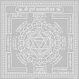 Arkam Durga Saptashati Yantra - Silver Plated Copper - (6 x 6 inches, Silver) - Retail Maharaj