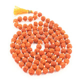 Arkam Rudraksha Mala/ Natural Rudraksh Mala/ Original Rudraksha mala/ Rudraksha Mala for men and women/ 7mm Rudraksha Rosary (Size: 7mm, Beads: 108+1) - Retail Maharaj