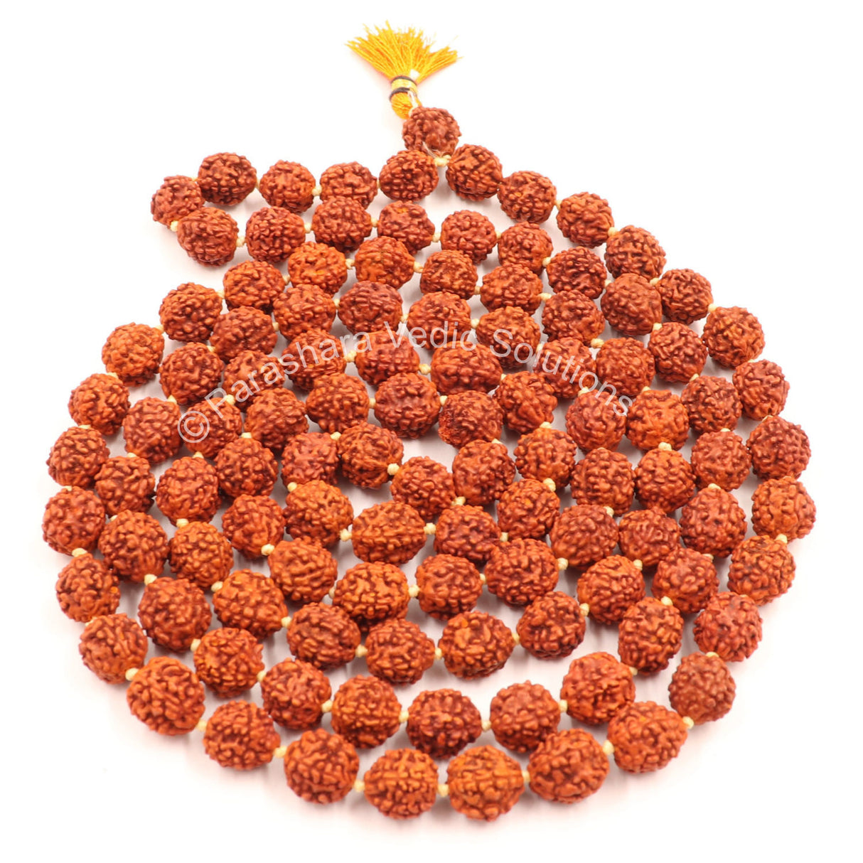 Arkam Rudraksha Mala/Natural Rudraksh Mala/Original Rudraksha mala/Rudraksha Mala for jaap/ 10mm Rudraksha Rosary (Size: 10mm, Beads: 108+1) - Retail Maharaj