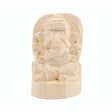ARKAM Shwetark Ganpati/ Shvetark Ganapati/ Shwetarka Ganesh/ Shwetark Idol/ Aakwood Ganesh/ Aak Ganesha (Height: 3 inches, Color: Off White) - Retail Maharaj