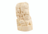 ARKAM Shwetark Ganpati/ Shvetark Ganapati/ Shwetarka Ganesh/ Shwetark Idol/ Aakwood Ganesh/ Aak Ganesha (Height: 3 inches, Color: Off White) - Retail Maharaj