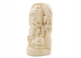 ARKAM Shwetark Ganpati/ Shvetark Ganapati/ Shwetarka Ganesh/ Shwetark Idol/ Aakwood Ganesh/ Aak Ganesha (Height: 2.5 inches, Color: Off White) - Retail Maharaj
