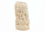 ARKAM Shwetark Ganpati/ Shvetark Ganapati/ Shwetarka Ganesh/ Shwetark Idol/ Aakwood Ganesh/ Aak Ganesha (Height: 4 inches, Color: Off White) - Retail Maharaj