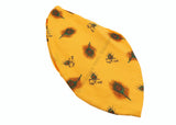 ARKAM Gaumukhi/ Gomukhi Jholi/ Peacock Print Chanting Bag/ Japa Bag/ Jaap Bag/ Mala Jap Bag with Zip lock for Mala - Set of 2 (Color: Yellow) - Retail Maharaj
