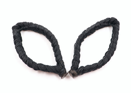 ARKAM Bhairav Kavach/Bhairav Raksha Kavach/Bhairav Raksha Sutra/Black Thread Kavach Bracelet - Set of 2 - Retail Maharaj