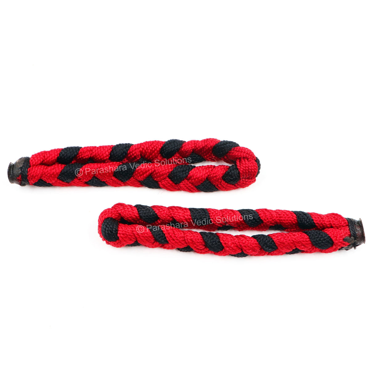 ARKAM Durga Mahakali Kavach/Mahakali Raksha Kavach/Mahakali Raksha Sutra/Black Red Thread Kavach Bracelet - Set of 2 - Retail Maharaj