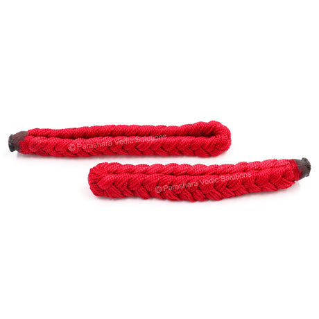 ARKAM Hanuman Kavach/Hanuman Raksha Kavach/Hanuman Raksha Sutra/Red Thread Kavach Bracelet - Set of 2 - Retail Maharaj