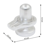 Arkam Parad Shivling /Parad Shivlinga /Mercury Shivling /Mercury Shivlinga (170 grams) - Retail Maharaj