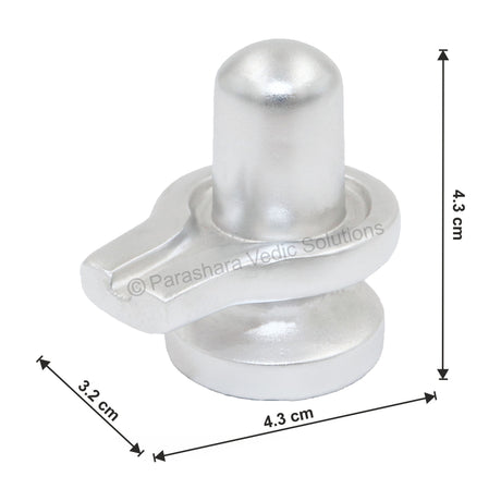 Arkam Parad Shivling /Parad Shivlinga /Mercury Shivling /Mercury Shivlinga (170 grams) - Retail Maharaj