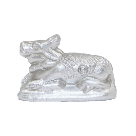 Arkam Parad Nandi /Mercury Nandi /Parad Nandeshwar /Mercury Nandeshwar (60 grams) - Retail Maharaj