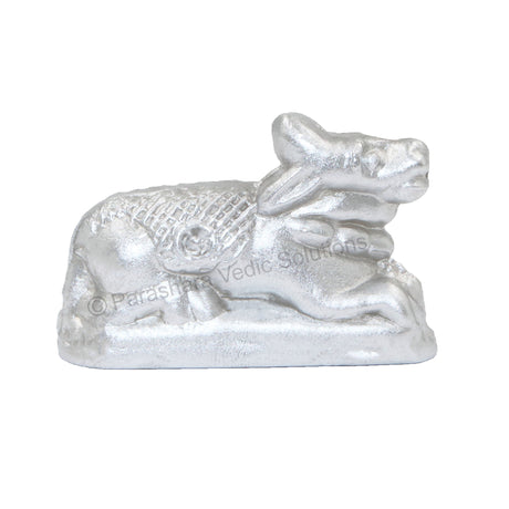 Arkam Parad Nandi /Mercury Nandi /Parad Nandeshwar /Mercury Nandeshwar (60 grams) - Retail Maharaj