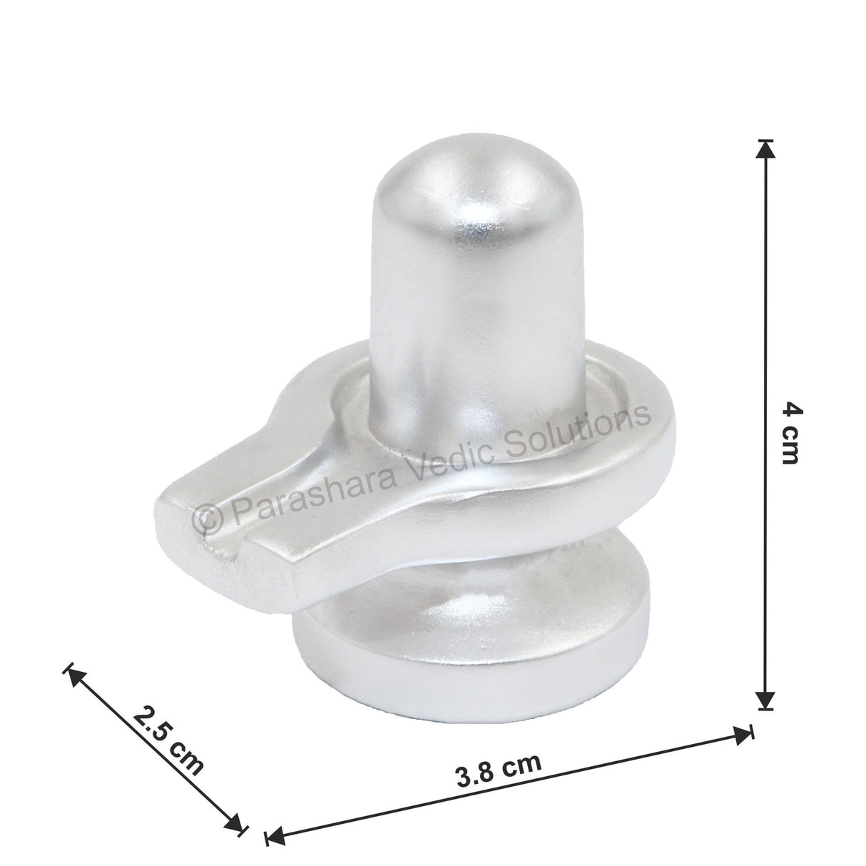 Arkam Parad Shivling /Parad Shivlinga /Mercury Shivling /Mercury Shivlinga (125 grams) - Retail Maharaj